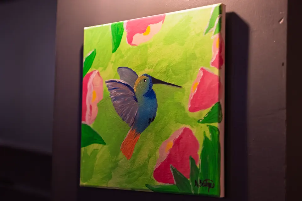 Photo 1 of 63, painting Hummingbird at Greenville Beer Exchange