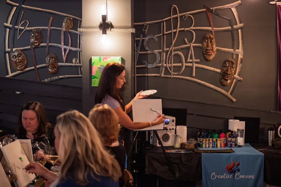 Photo 3 of 63, painting Hummingbird at Greenville Beer Exchange