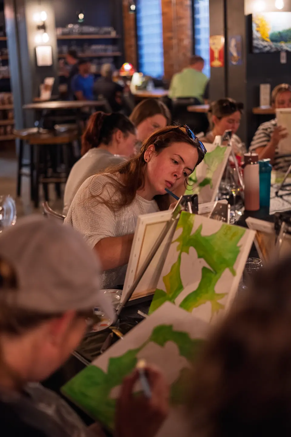 Photo 21 of 63, painting Hummingbird at Greenville Beer Exchange