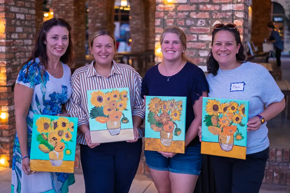 Photo 55 of 55, painting Van Gogh Sunflowers at BridgeWay Brewing Co.