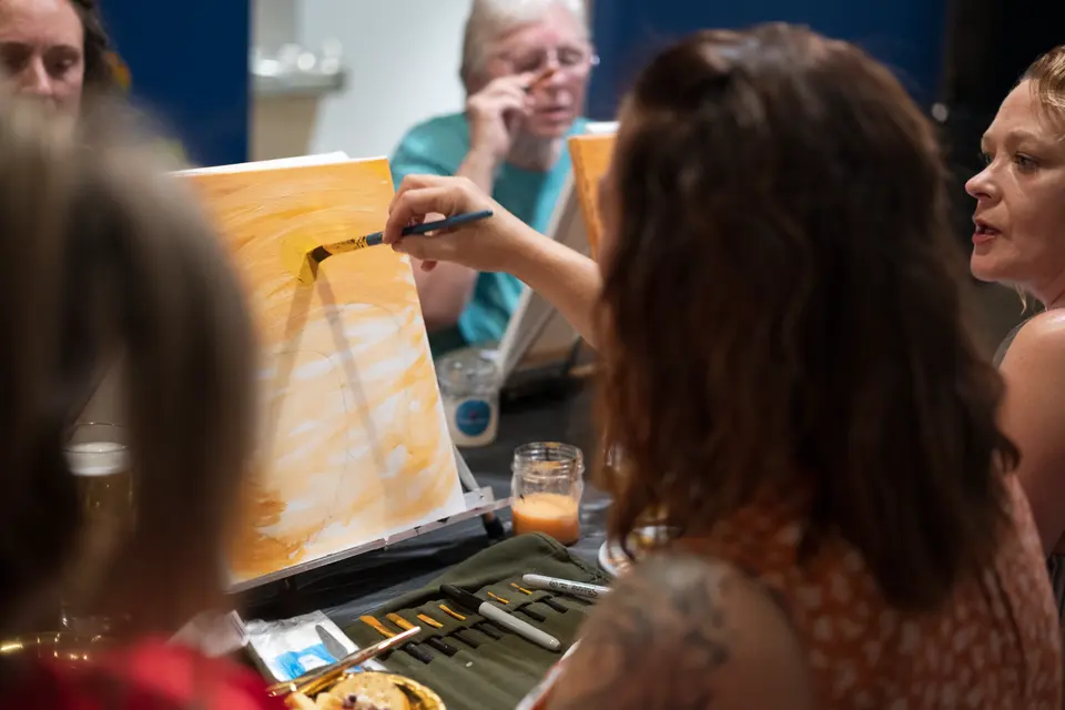 Photo 14 of 67, painting Autumn Leaves at Wild Yarrow Brewing
