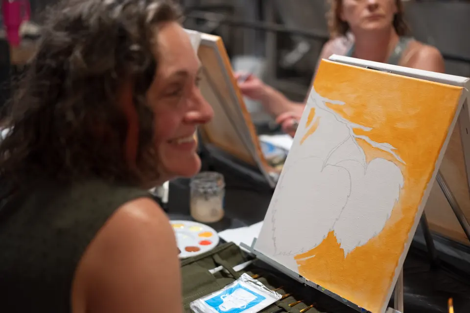 Photo 17 of 67, painting Autumn Leaves at Wild Yarrow Brewing