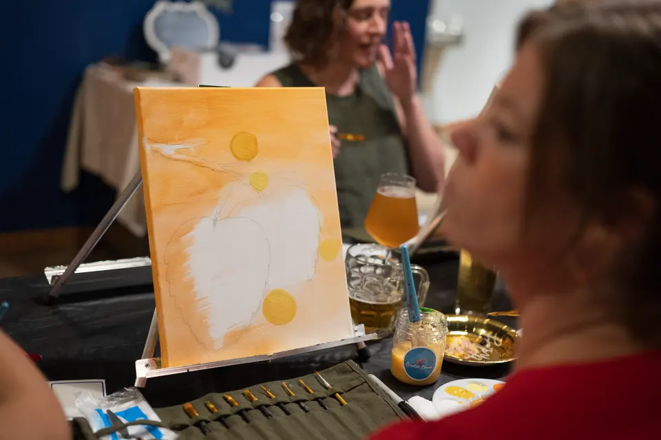 Photo 19 of 67, painting Autumn Leaves at Wild Yarrow Brewing