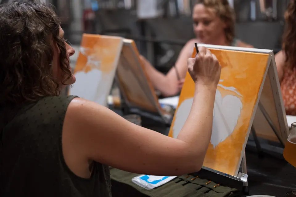 Photo 23 of 67, painting Autumn Leaves at Wild Yarrow Brewing