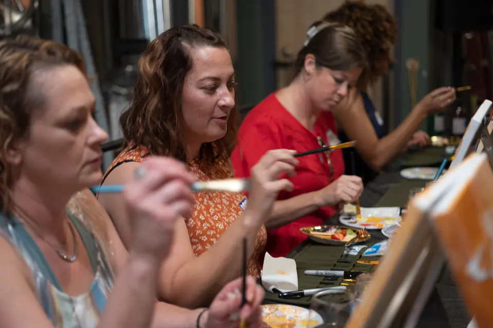 Photo 24 of 67, painting Autumn Leaves at Wild Yarrow Brewing