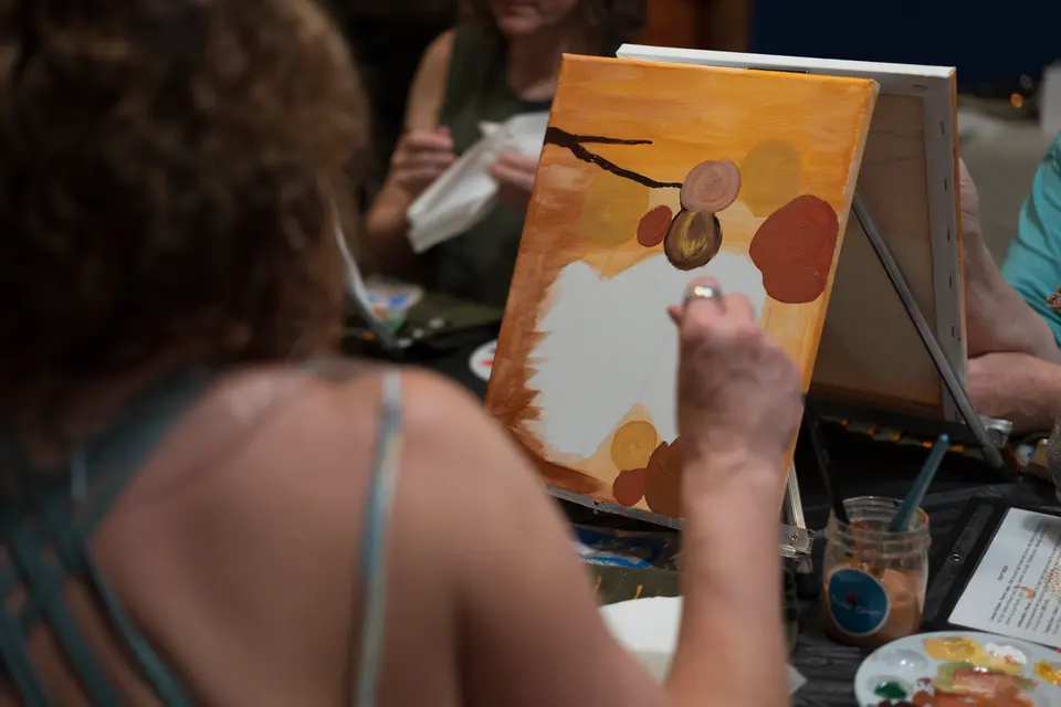 Photo 36 of 67, painting Autumn Leaves at Wild Yarrow Brewing