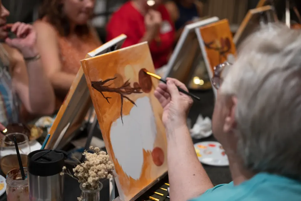 Photo 41 of 67, painting Autumn Leaves at Wild Yarrow Brewing