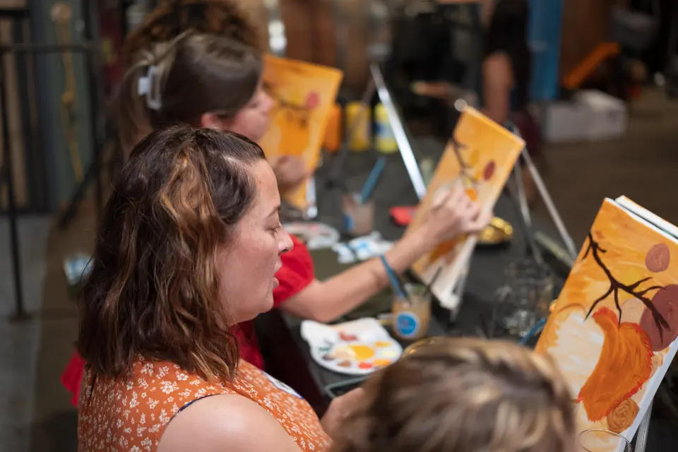 Photo 48 of 67, painting Autumn Leaves at Wild Yarrow Brewing