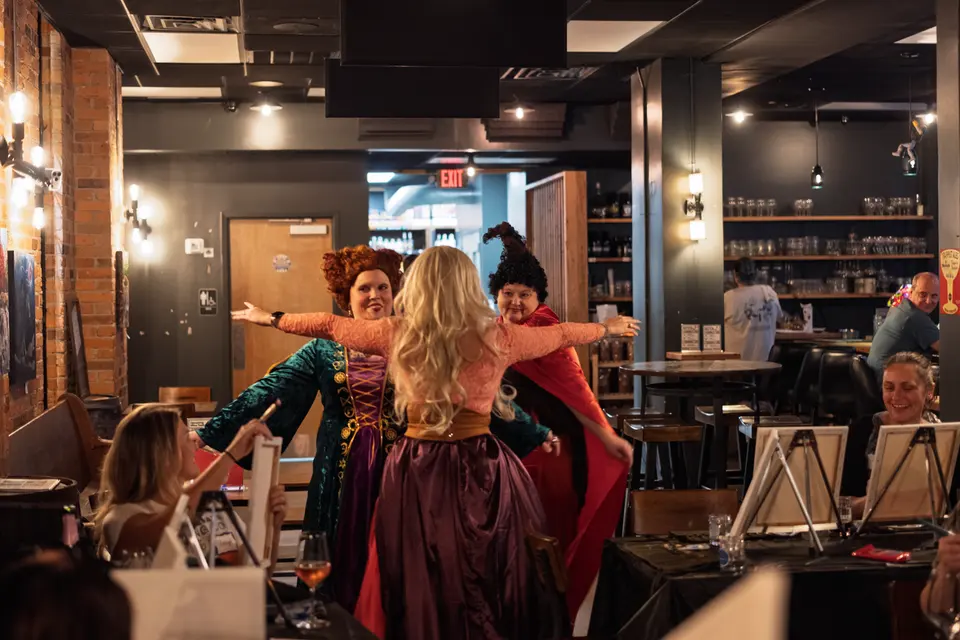 Photo 1 of 126, painting Hocus Pocus at Greenville Beer Exchange