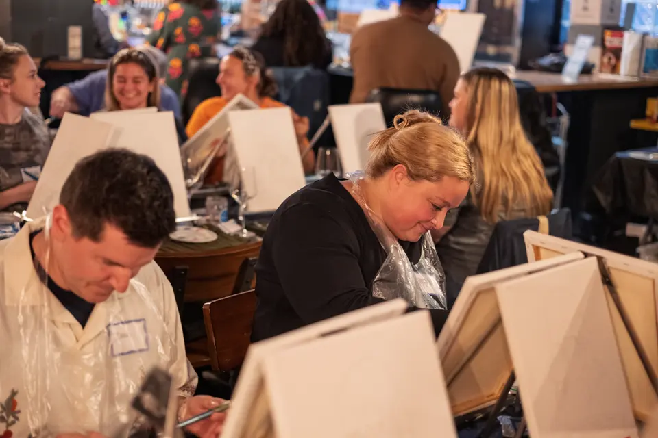 Photo 2 of 126, painting Hocus Pocus at Greenville Beer Exchange