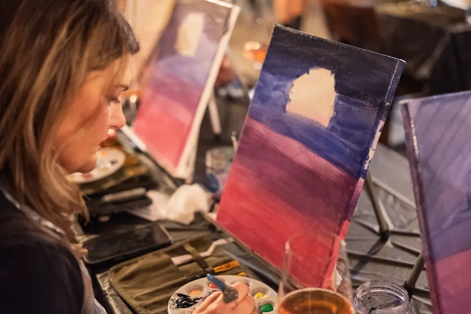 Photo 17 of 126, painting Hocus Pocus at Greenville Beer Exchange