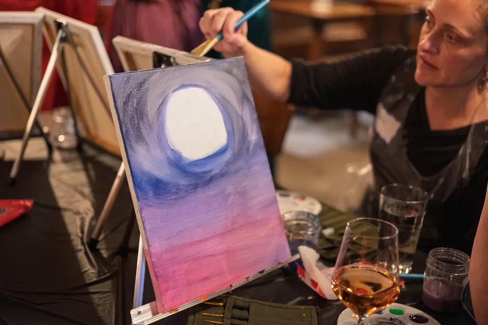 Photo 21 of 126, painting Hocus Pocus at Greenville Beer Exchange