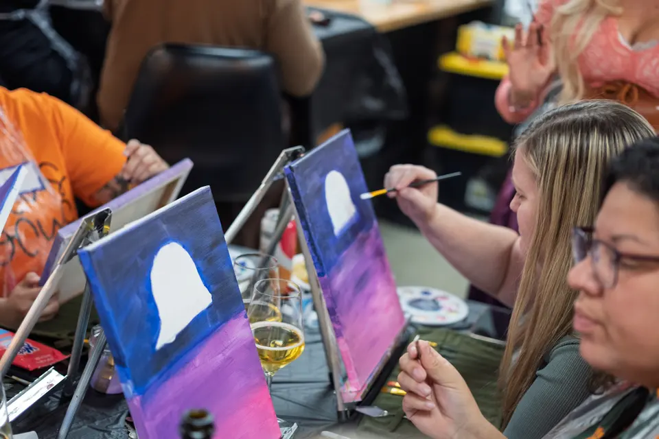 Photo 27 of 126, painting Hocus Pocus at Greenville Beer Exchange