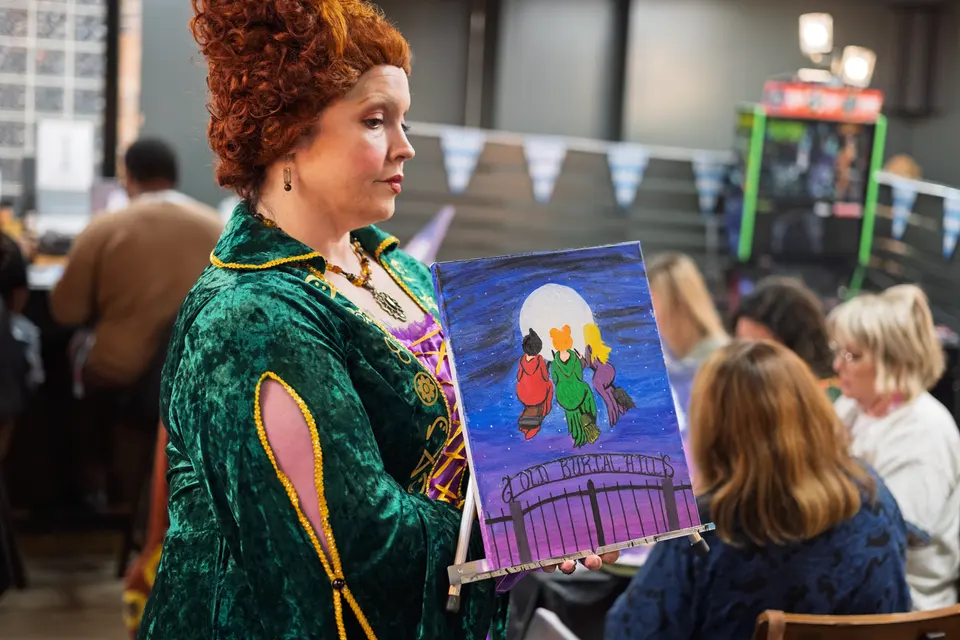 Photo 43 of 126, painting Hocus Pocus at Greenville Beer Exchange