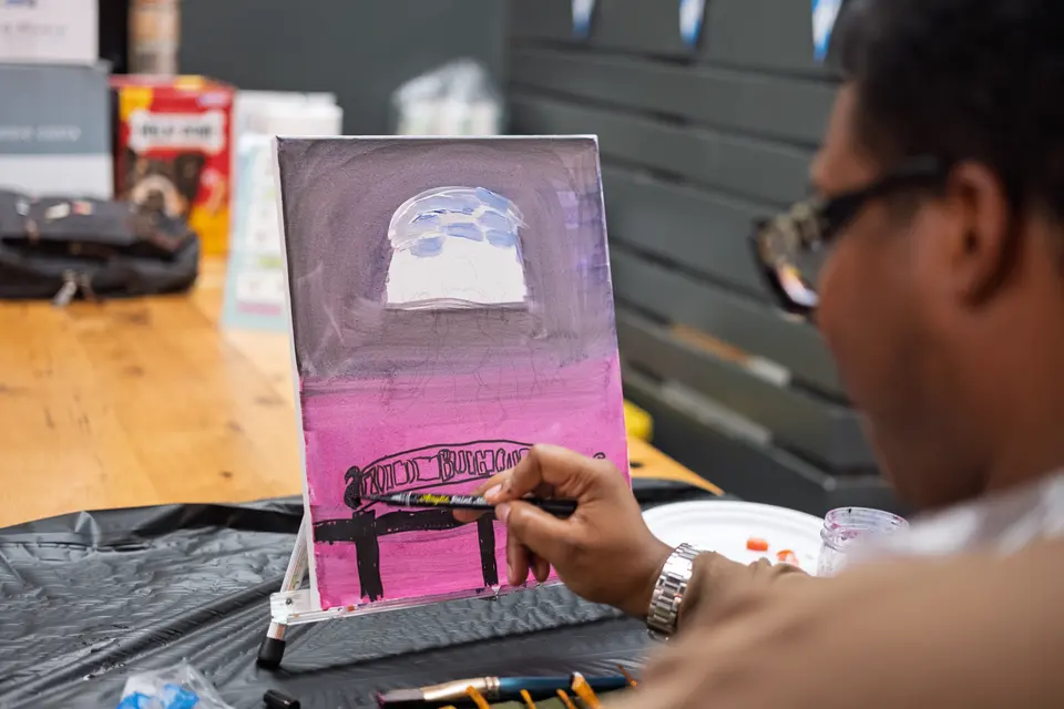 Photo 45 of 126, painting Hocus Pocus at Greenville Beer Exchange