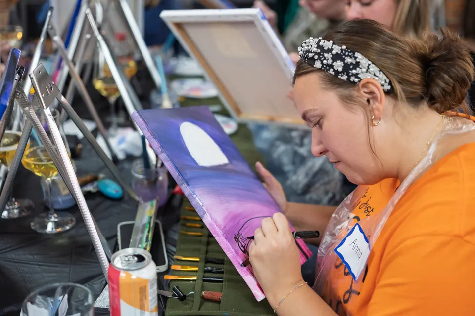 Photo 46 of 126, painting Hocus Pocus at Greenville Beer Exchange