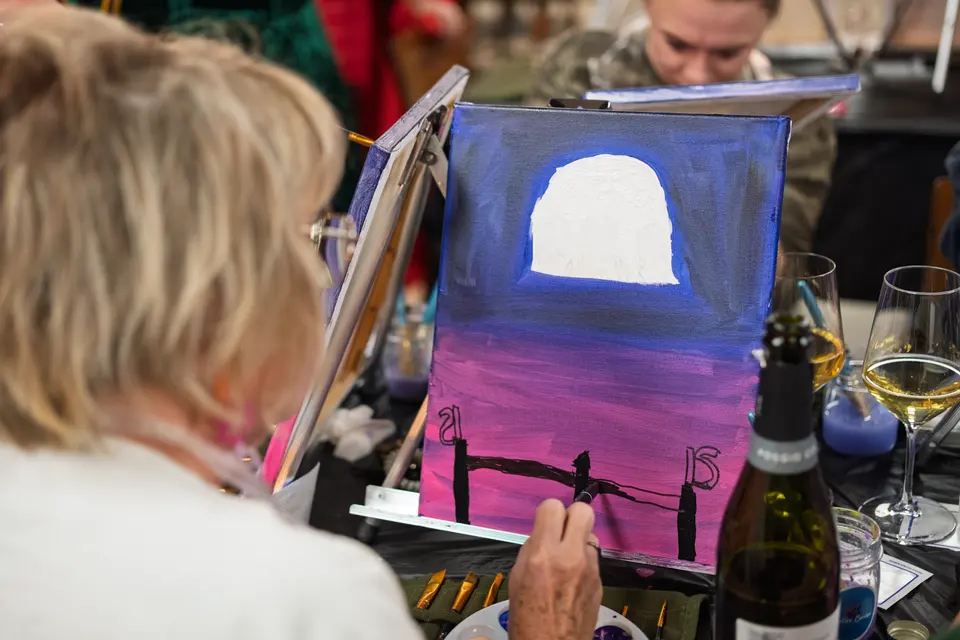 Photo 48 of 126, painting Hocus Pocus at Greenville Beer Exchange