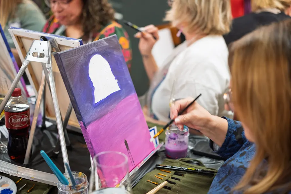 Photo 49 of 126, painting Hocus Pocus at Greenville Beer Exchange