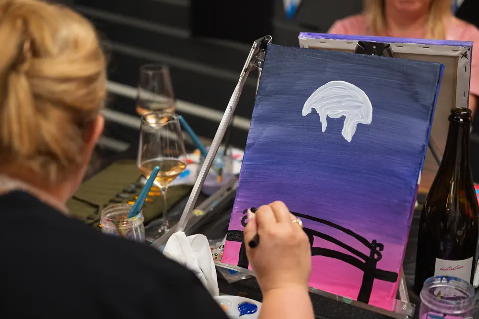 Photo 51 of 126, painting Hocus Pocus at Greenville Beer Exchange