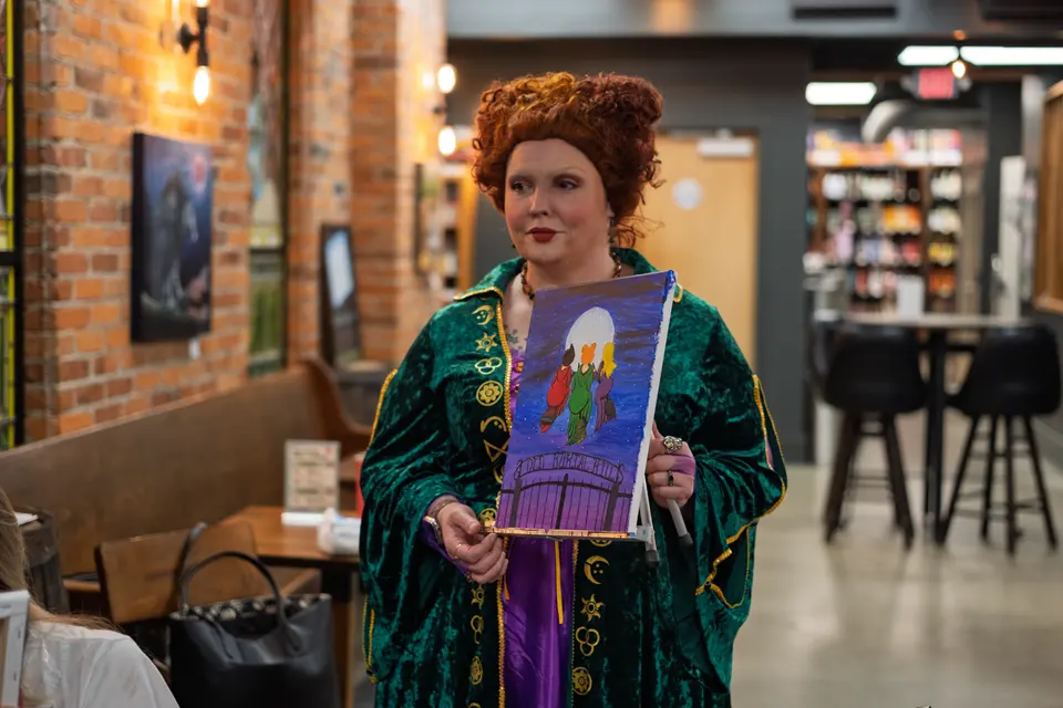 Photo 53 of 126, painting Hocus Pocus at Greenville Beer Exchange