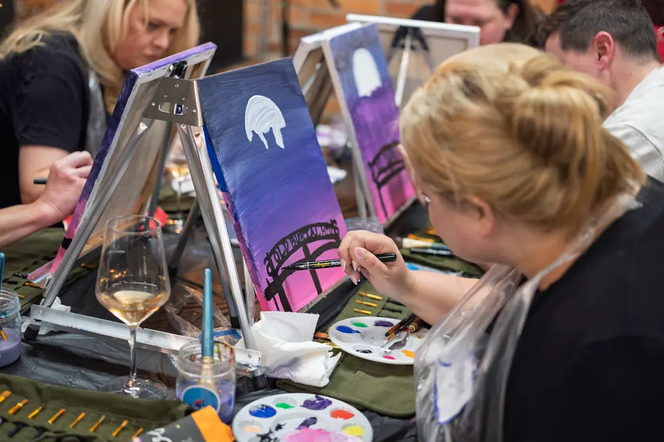Photo 57 of 126, painting Hocus Pocus at Greenville Beer Exchange