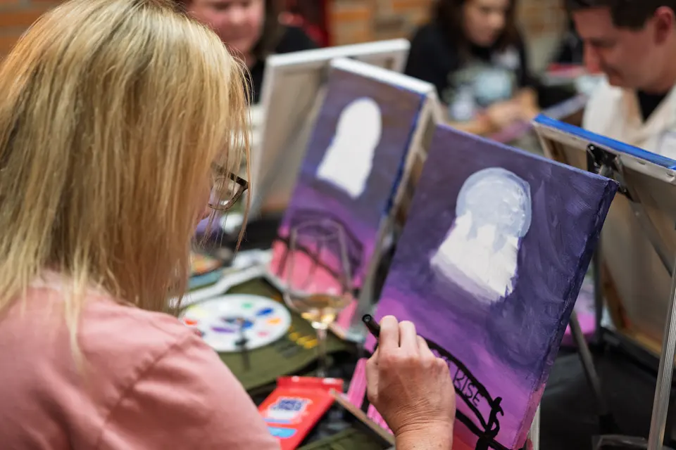 Photo 58 of 126, painting Hocus Pocus at Greenville Beer Exchange