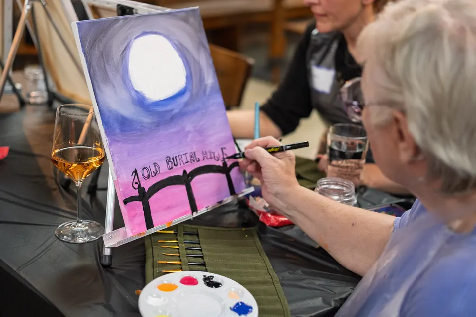 Photo 60 of 126, painting Hocus Pocus at Greenville Beer Exchange