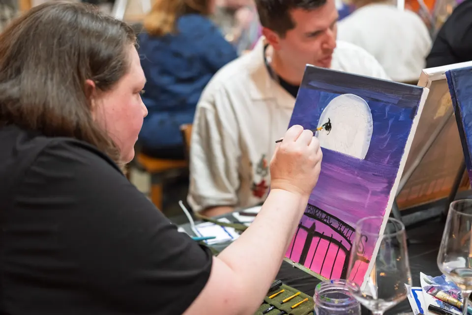 Photo 65 of 126, painting Hocus Pocus at Greenville Beer Exchange