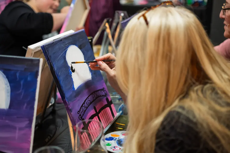 Photo 66 of 126, painting Hocus Pocus at Greenville Beer Exchange