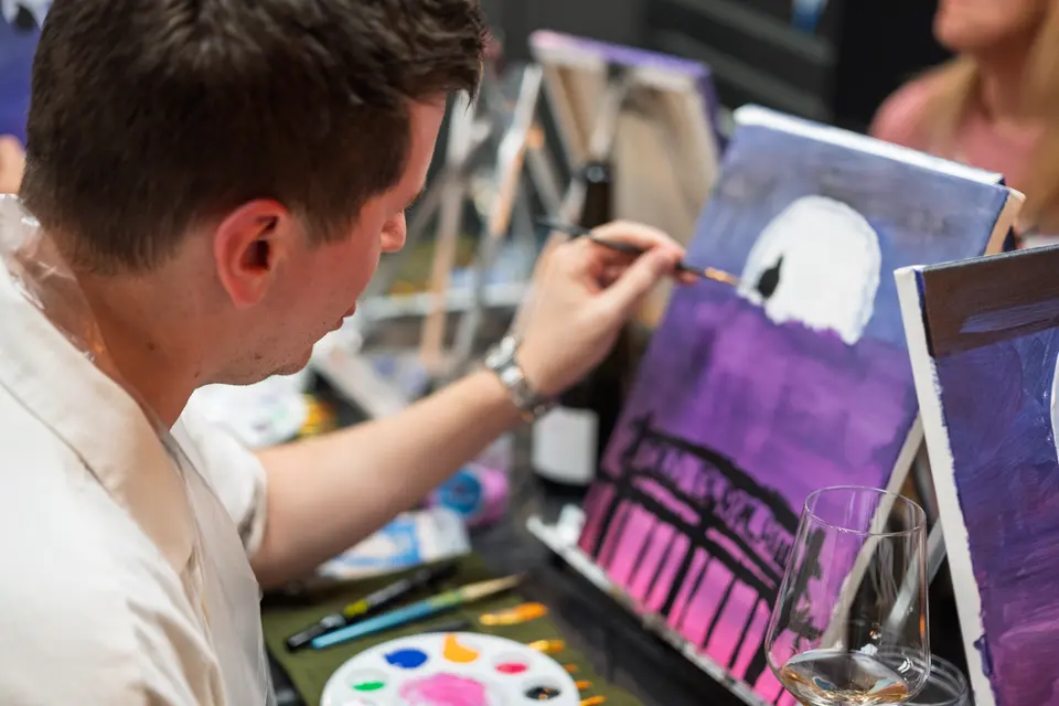 Photo 68 of 126, painting Hocus Pocus at Greenville Beer Exchange