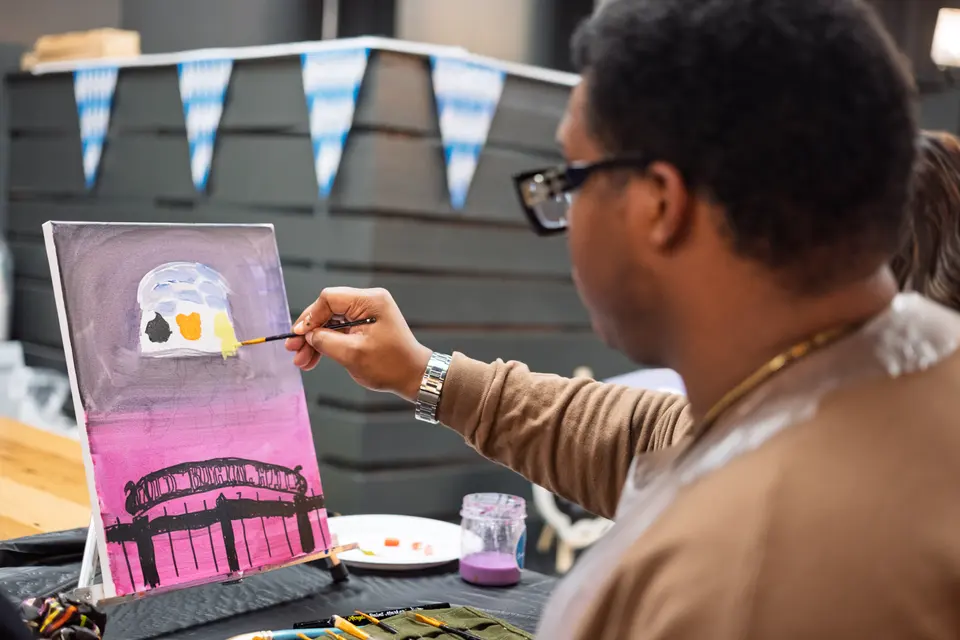 Photo 71 of 126, painting Hocus Pocus at Greenville Beer Exchange