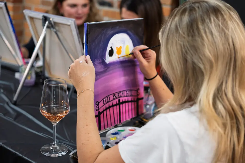 Photo 72 of 126, painting Hocus Pocus at Greenville Beer Exchange
