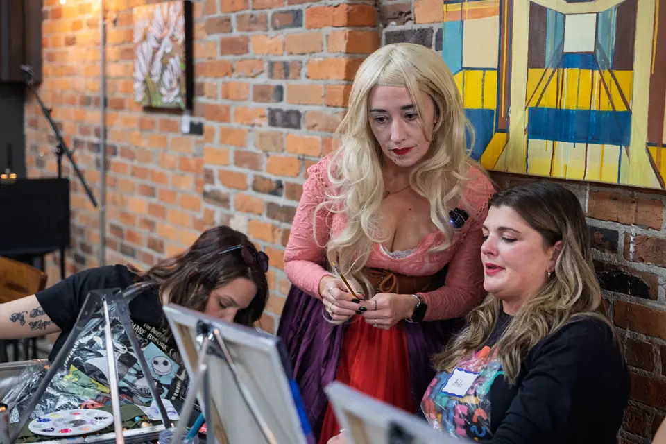 Photo 73 of 126, painting Hocus Pocus at Greenville Beer Exchange