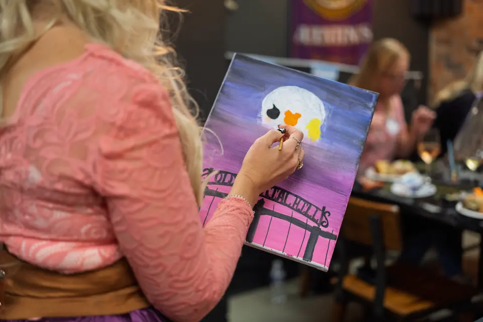 Photo 77 of 126, painting Hocus Pocus at Greenville Beer Exchange