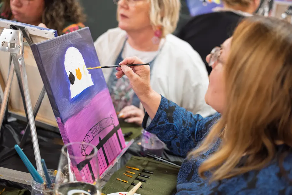 Photo 78 of 126, painting Hocus Pocus at Greenville Beer Exchange
