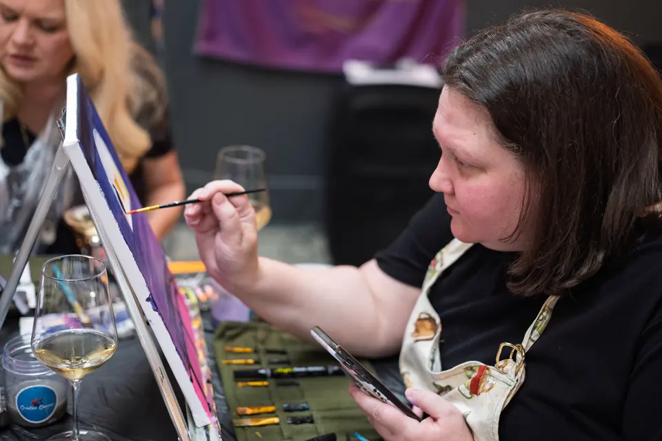 Photo 81 of 126, painting Hocus Pocus at Greenville Beer Exchange