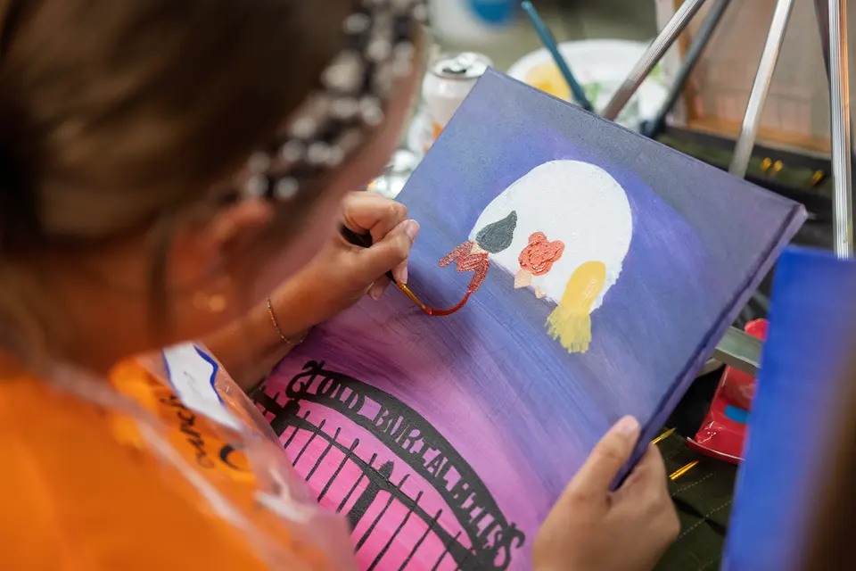 Photo 82 of 126, painting Hocus Pocus at Greenville Beer Exchange