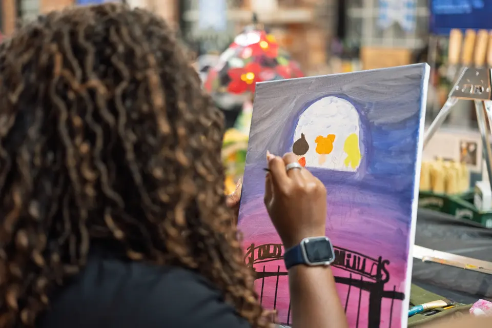 Photo 84 of 126, painting Hocus Pocus at Greenville Beer Exchange