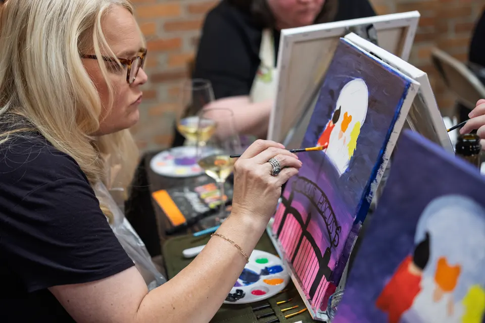 Photo 85 of 126, painting Hocus Pocus at Greenville Beer Exchange