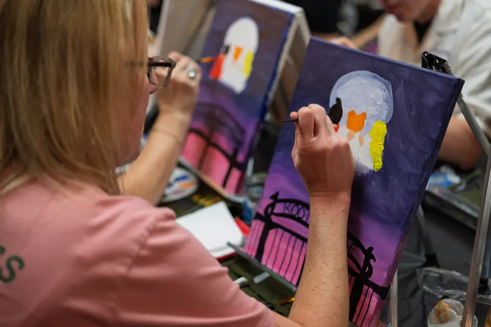 Photo 86 of 126, painting Hocus Pocus at Greenville Beer Exchange