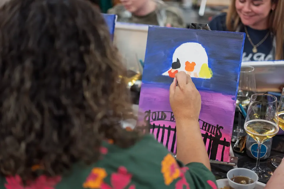 Photo 88 of 126, painting Hocus Pocus at Greenville Beer Exchange