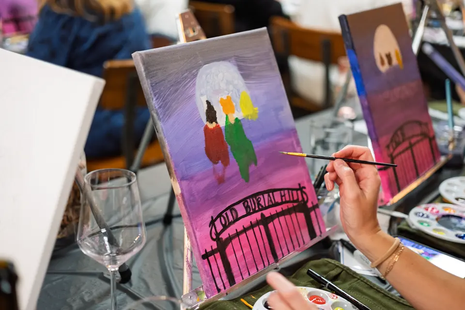 Photo 92 of 126, painting Hocus Pocus at Greenville Beer Exchange