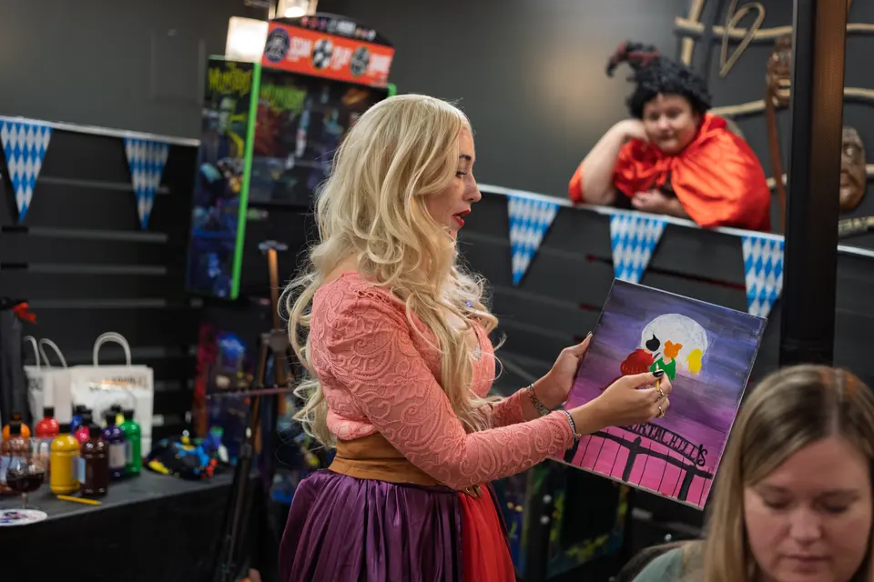 Photo 94 of 126, painting Hocus Pocus at Greenville Beer Exchange