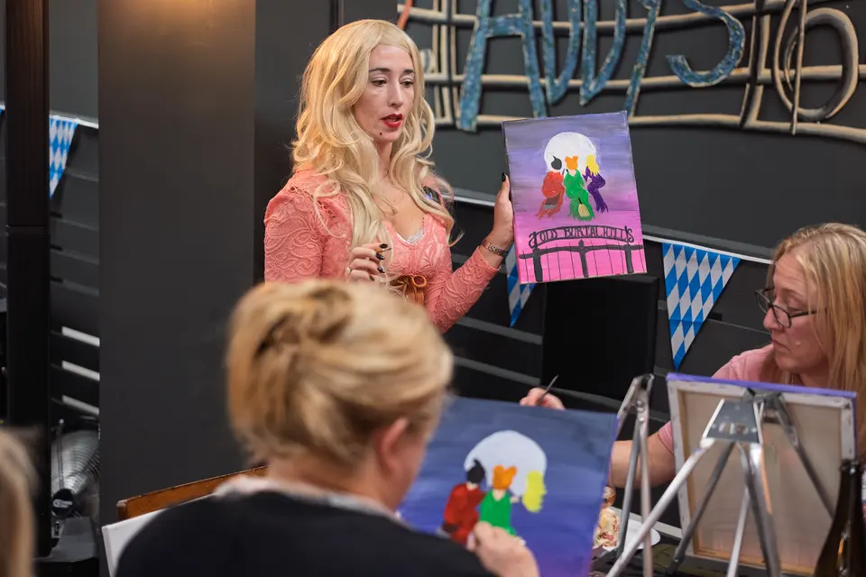 Photo 96 of 126, painting Hocus Pocus at Greenville Beer Exchange