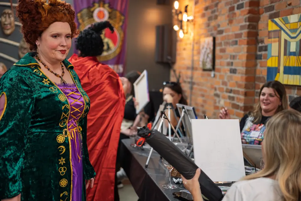 Photo 97 of 126, painting Hocus Pocus at Greenville Beer Exchange