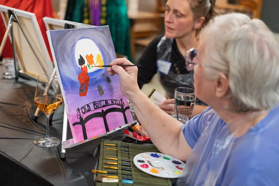 Photo 102 of 126, painting Hocus Pocus at Greenville Beer Exchange