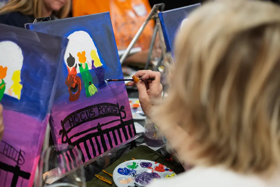 Photo 107 of 126, painting Hocus Pocus at Greenville Beer Exchange