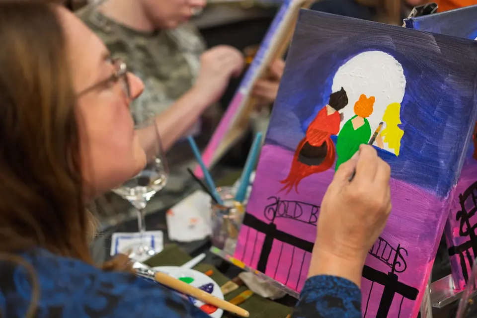 Photo 108 of 126, painting Hocus Pocus at Greenville Beer Exchange