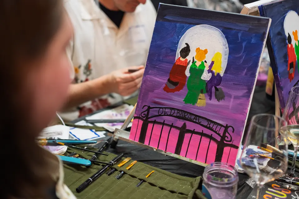 Photo 109 of 126, painting Hocus Pocus at Greenville Beer Exchange