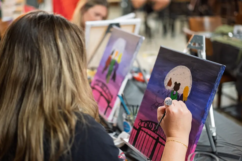 Photo 110 of 126, painting Hocus Pocus at Greenville Beer Exchange